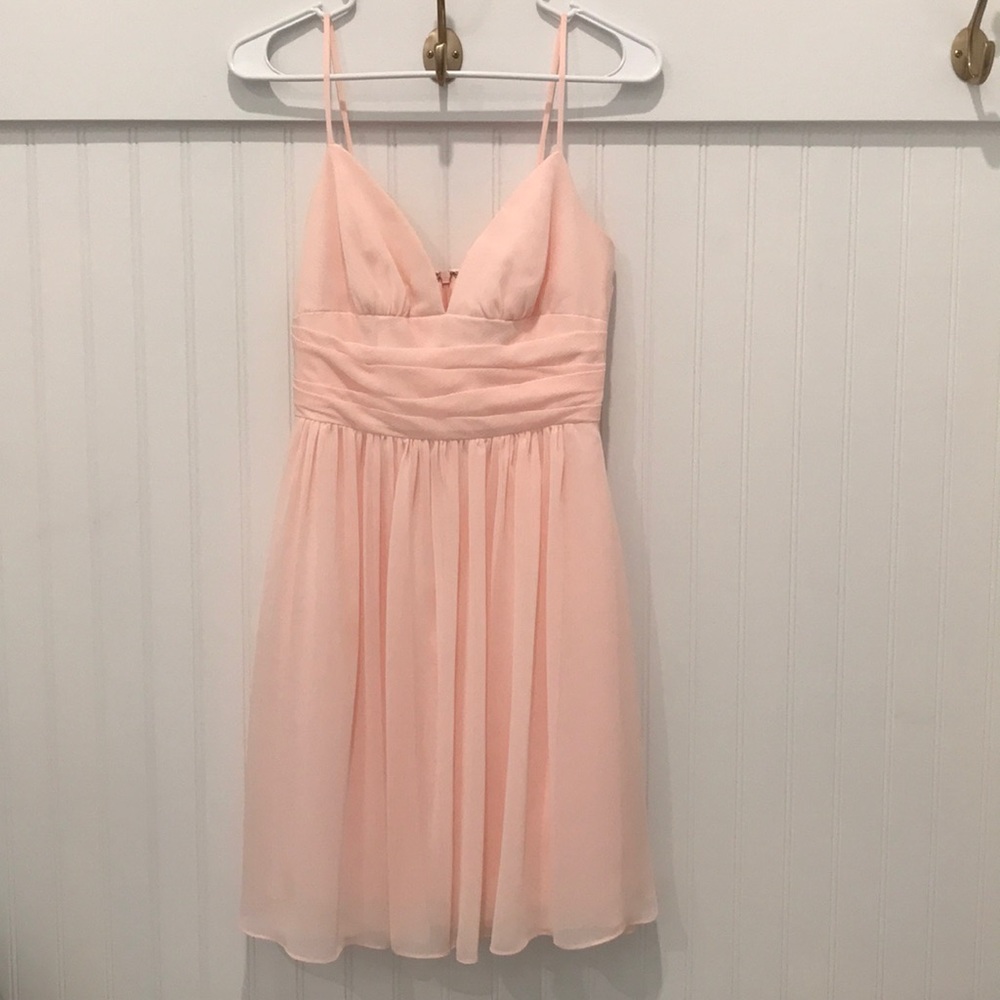 Light Pink Bridesmaid Dress